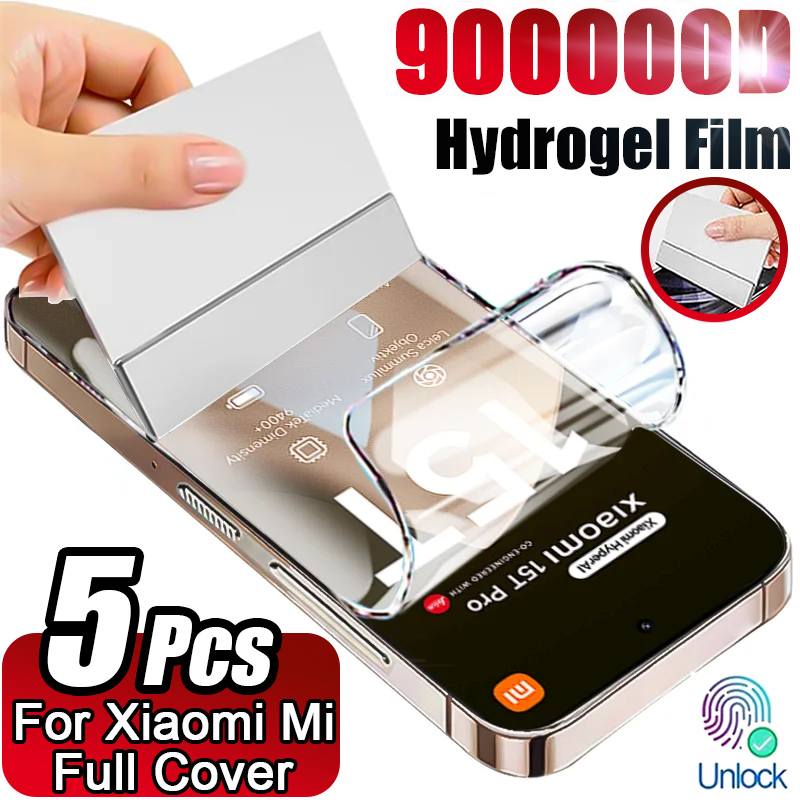 Drone Xiaomi Rc - 5 قطعة HD هيدروجيل فيلم ل