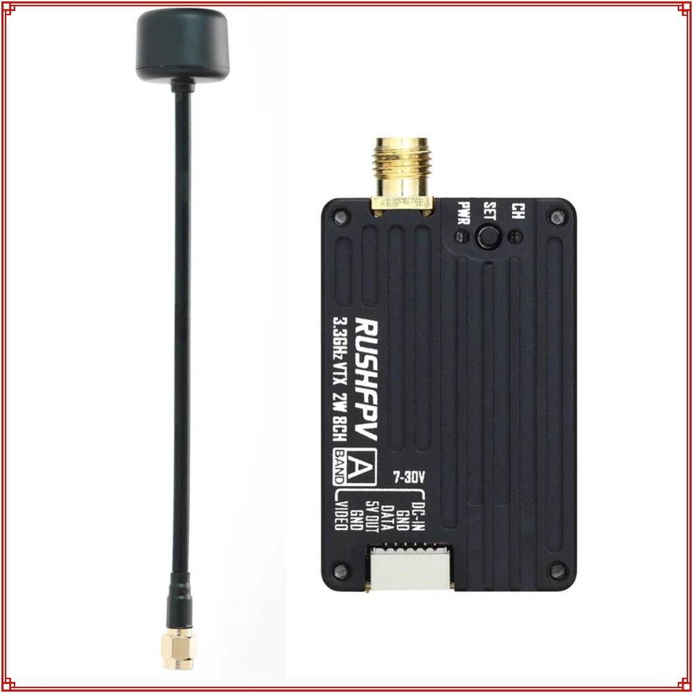 Rc Transmitter Drone - جهاز إرسال RUSHFPV 3.3G 2W VTX