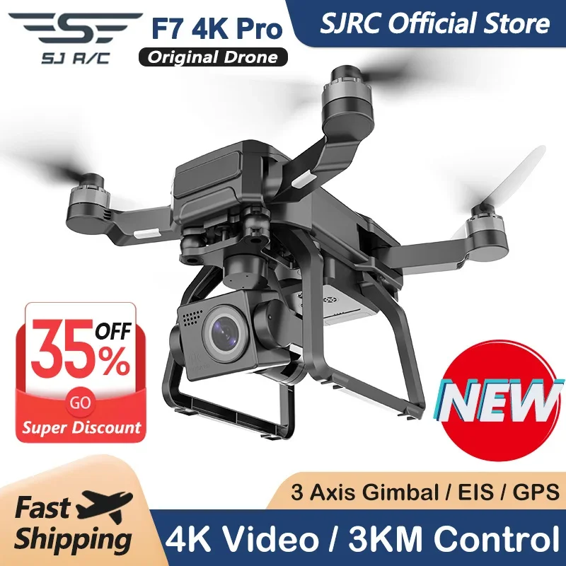 Drone Sjrc - SJRC F7 4K PRO كاميرا بدون
