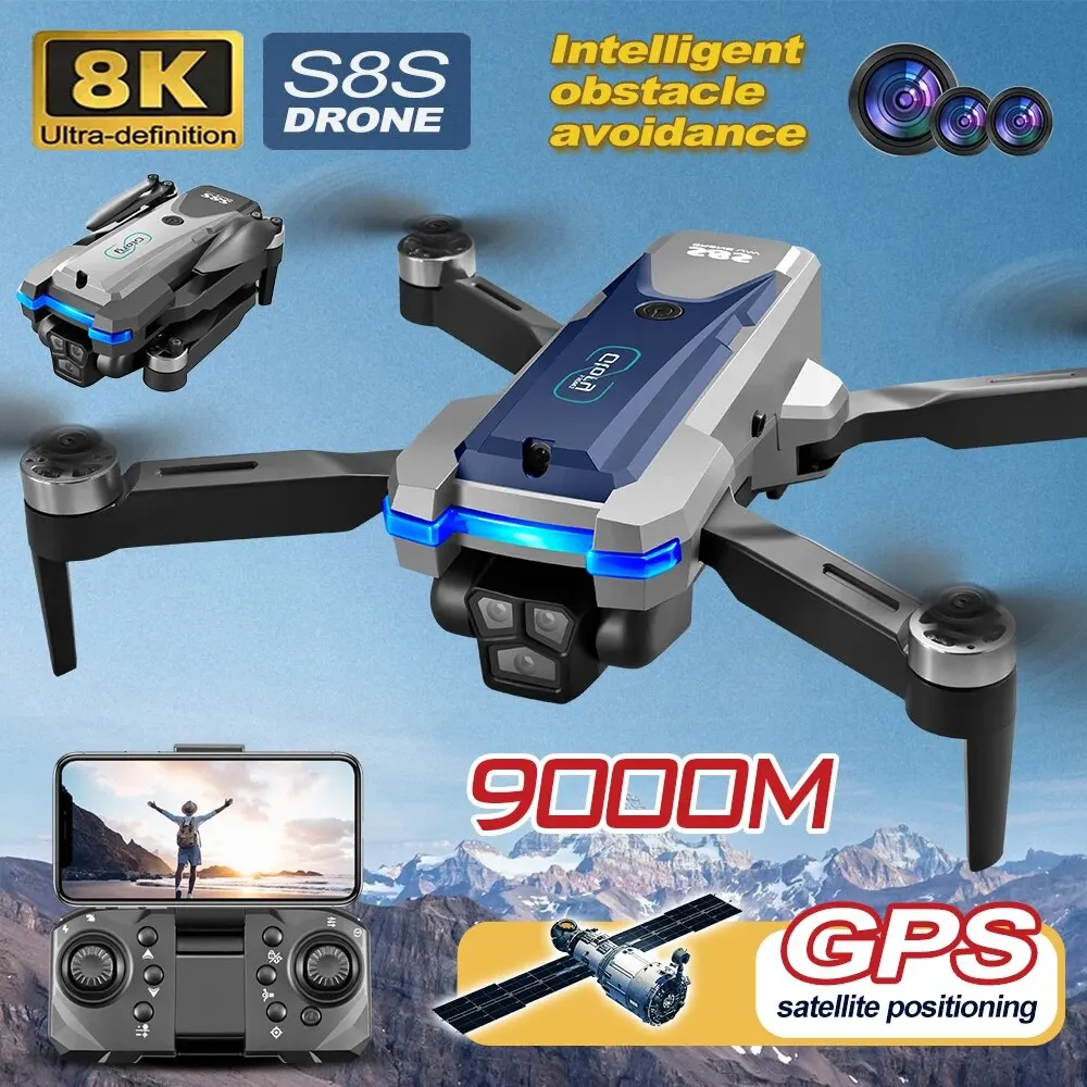 Drone Rc Plegable - طائرة بدون طيار بنظام تحديد المواقع