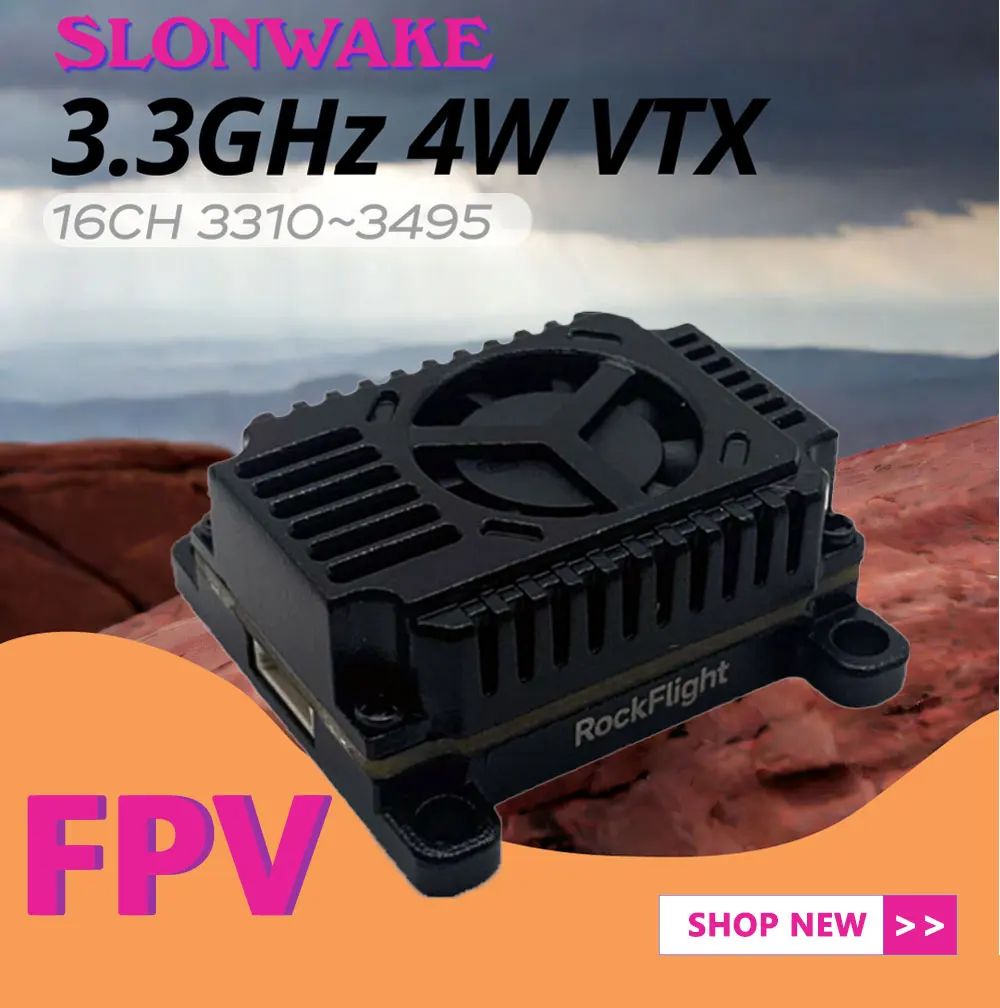 جهاز إرسال فيديو SLONWAKE FPV  - مراجعة Rc Transmitter Drone وسعره