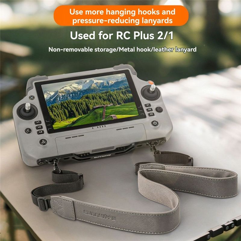 حزام رقبة من Sunnylife مع خطاف - مراجعة Drone Rc Controller Belt وسعره