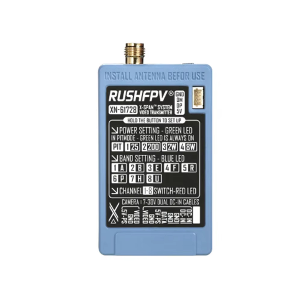 وحدة إرسال الفيديو RUSHFPV 6.1 - مراجعة Rc Transmitter Drone وسعره
