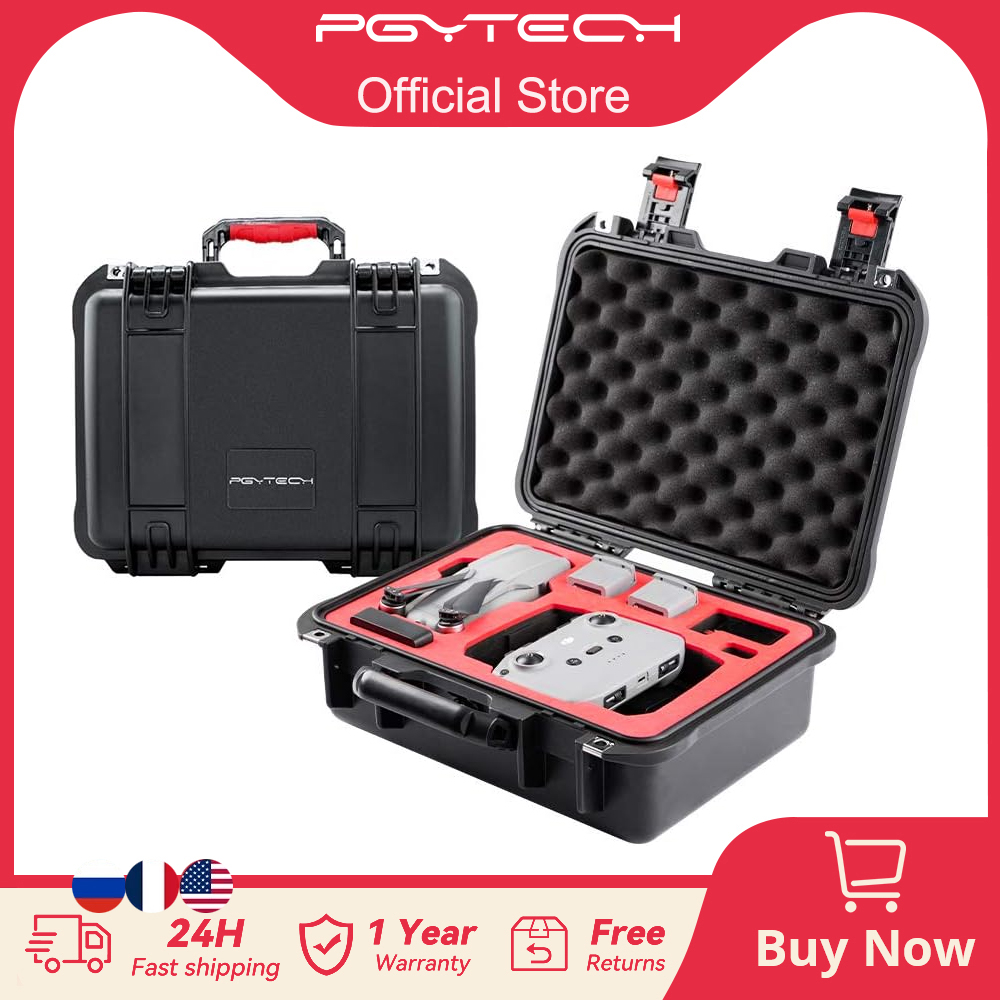 PGYTECH-حقيبة حمل السلامة ل DJ - مراجعة Drone Top Rc وسعره