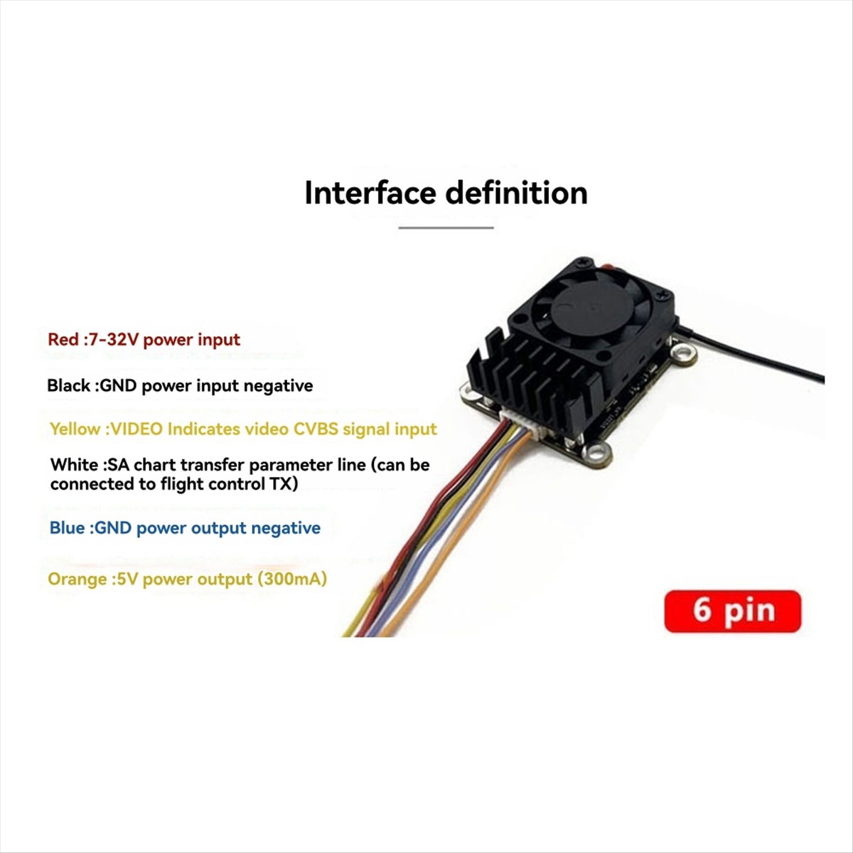 5.8G 2W VTX 2000mW FPV وحدة إر - مراجعة Rc Transmitter Drone وسعره