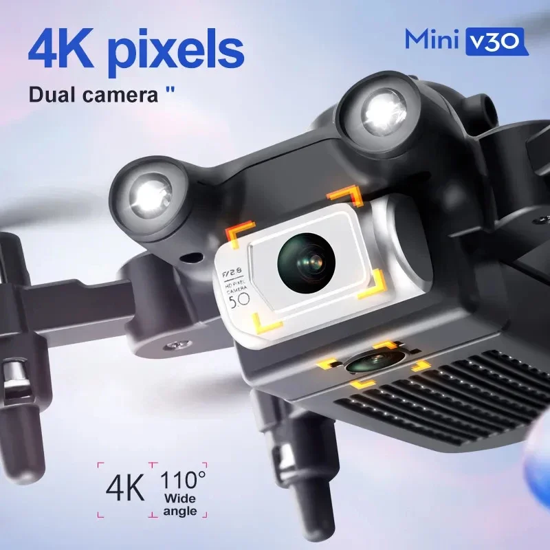 طائرة بدون طيار صغيرة V30 مزود - مراجعة Drone Top Rc وسعره