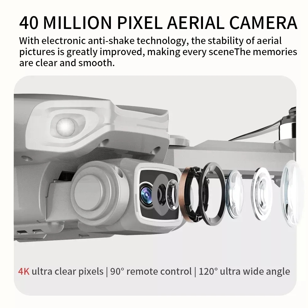 طائرة بدون طيار رباعية المراوح - مراجعة Drone Rc Plegable وسعره