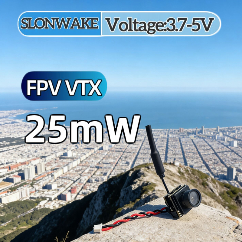 جهاز إرسال فيديو مدمج SLONWAKE - مراجعة Rc Transmitter Drone وسعره