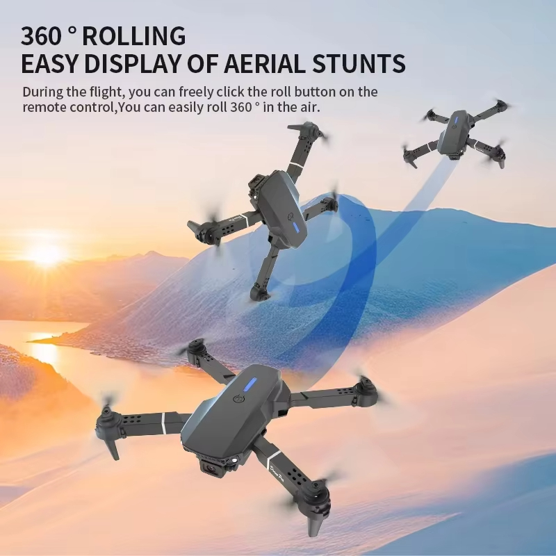 طائرة بدون طيار E88 الجديدة لع - مراجعة Drone Xiaomi Rc وسعره