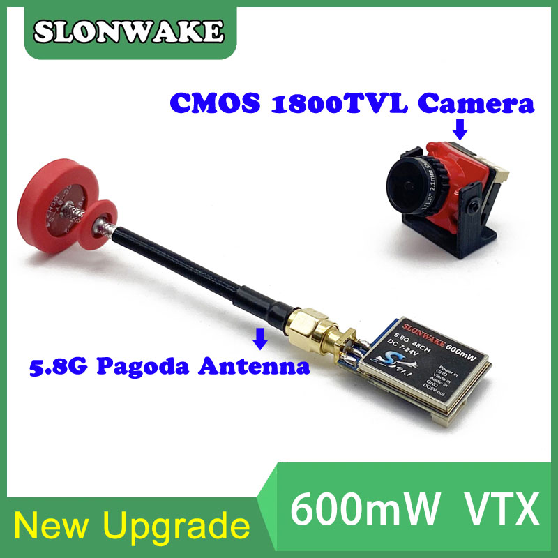 جاهز للاستخدام 5.8G 48CH 600mW - مراجعة Rc Transmitter Drone وسعره