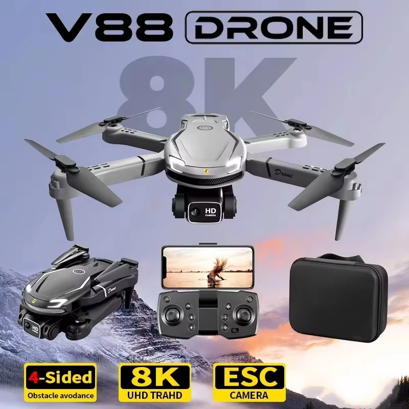 طائرة درون V88 جديدة 2026 احتر - مراجعة Drone Top Rc وسعره