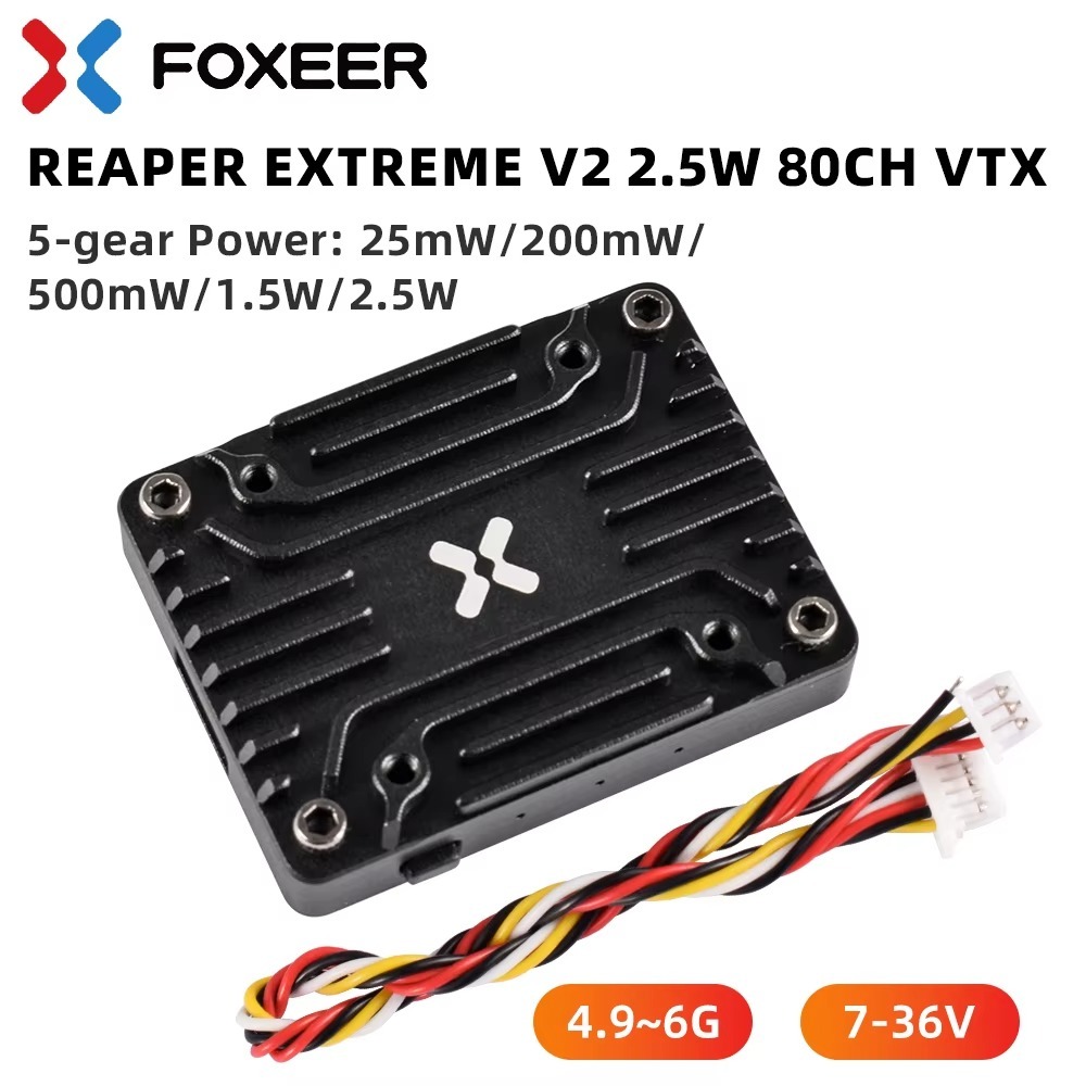 جهاز إرسال فيديو BoMaSFoxeer 5 - مراجعة Drone Reaper Rc وسعره