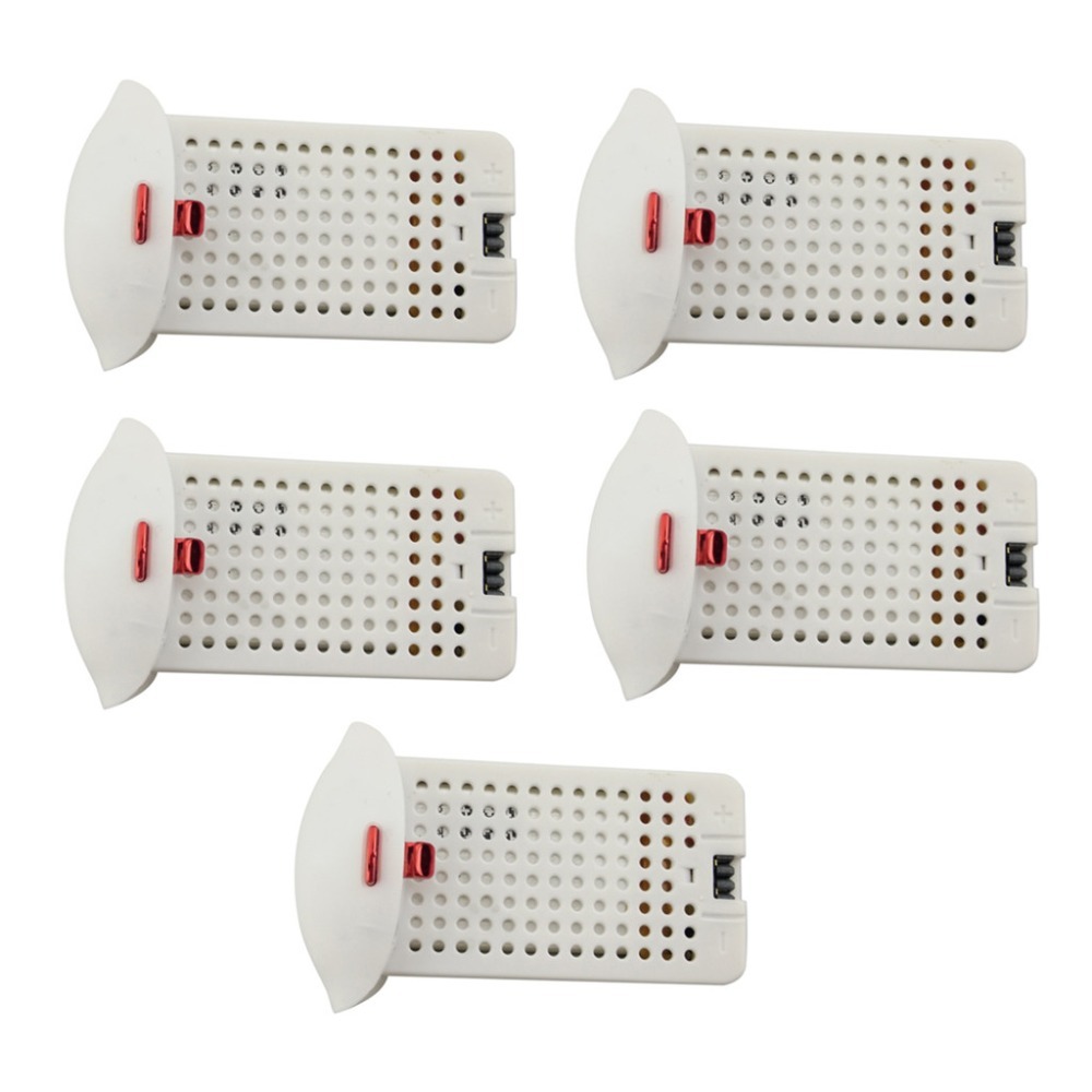 5 قطعة 3.7V 500mAh بطارية ل Sy - مراجعة Drone Sjrc وسعره