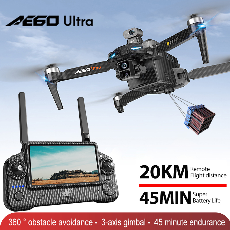 AE60 نظام تحديد المواقع بدون ط - مراجعة Drone Rc Helicopter With Camera وسعره