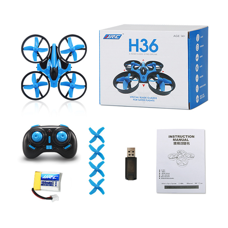 طائرة JJRC H36 ميني آر سي درون - مراجعة Drone Vs Rc Helicopter وسعره