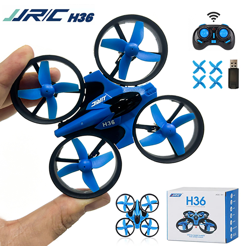 طائرة JJRC H36 ميني آر سي درون - مراجعة Drone Vs Rc Helicopter وسعره