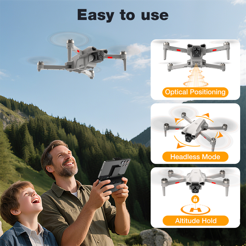 طائرة بدون طيار L017 Pro جديدة - مراجعة Drone Rc Plegable وسعره