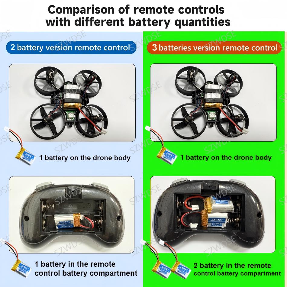 طائرة بدون طيار JJRC H36 مع 1/ - مراجعة Drone Vs Rc Helicopter وسعره